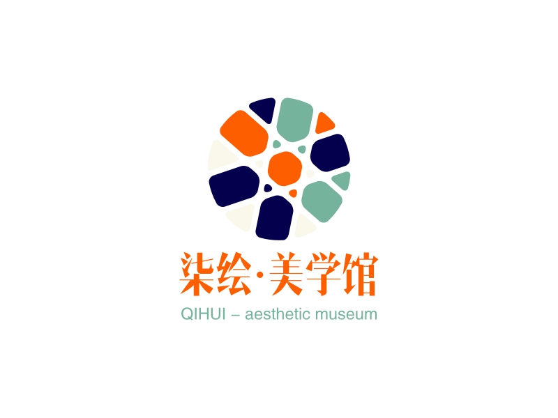 柒绘·美学馆 logo | 一键设计 logo - 标小智