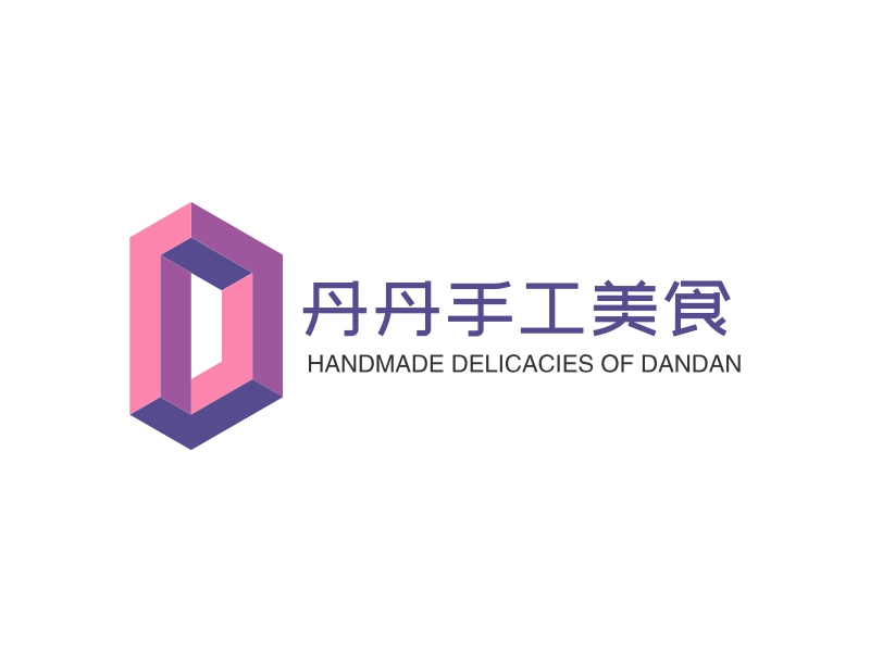 丹丹手工美食 logo | 一键设计 logo - 标小智