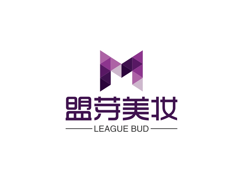盟芽美妆LOGO设计
