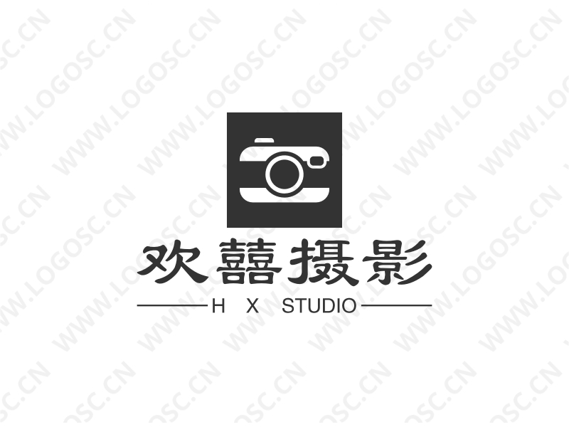 欢囍摄影 Logo Maker - Design 欢囍摄影 logos online