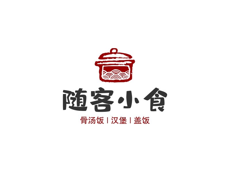 随客小食logo设计