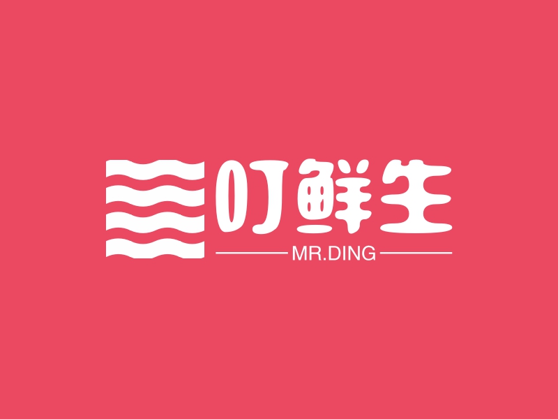 叮鲜生logo设计 - 标小智