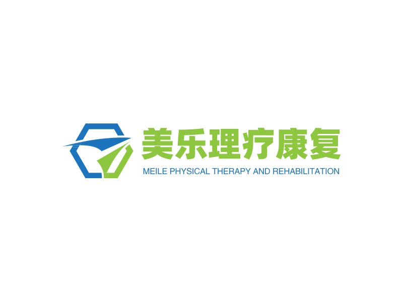 美乐理疗康复 logo | 一键设计 logo - 标小智