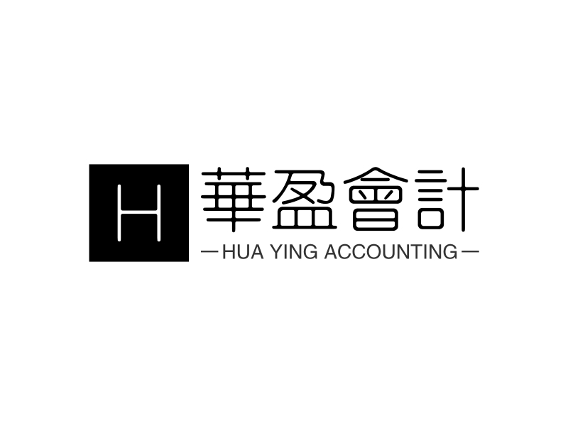 华盈会计logo设计