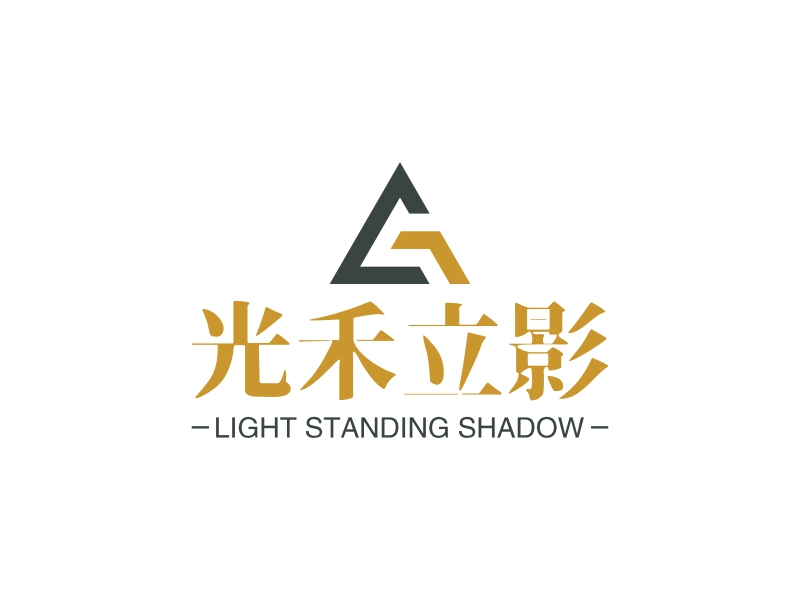 光禾立影logo设计 - 标小智