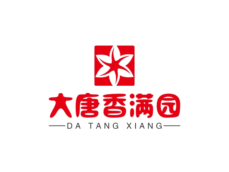 大唐香满园LOGO设计