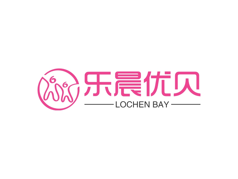 乐晨优贝LOGO设计