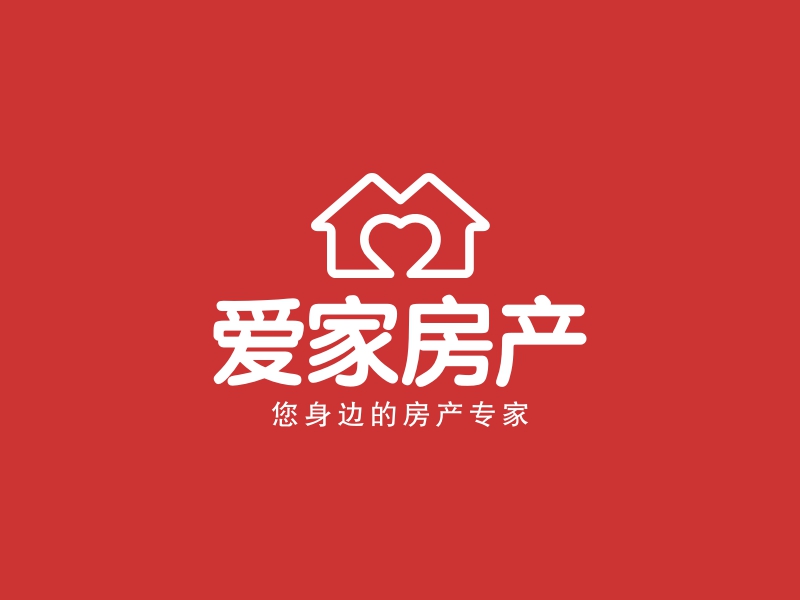 爱家房产 logo | 一键设计企业 logo - 标小智