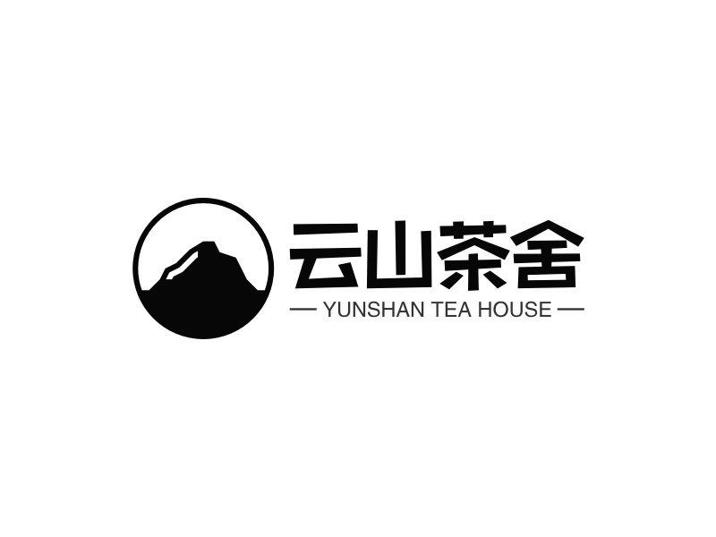 云山茶舍LOGO设计