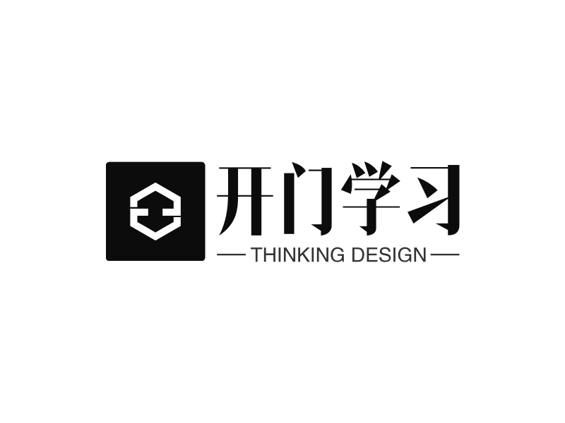 开门学习logo设计 - 标小智