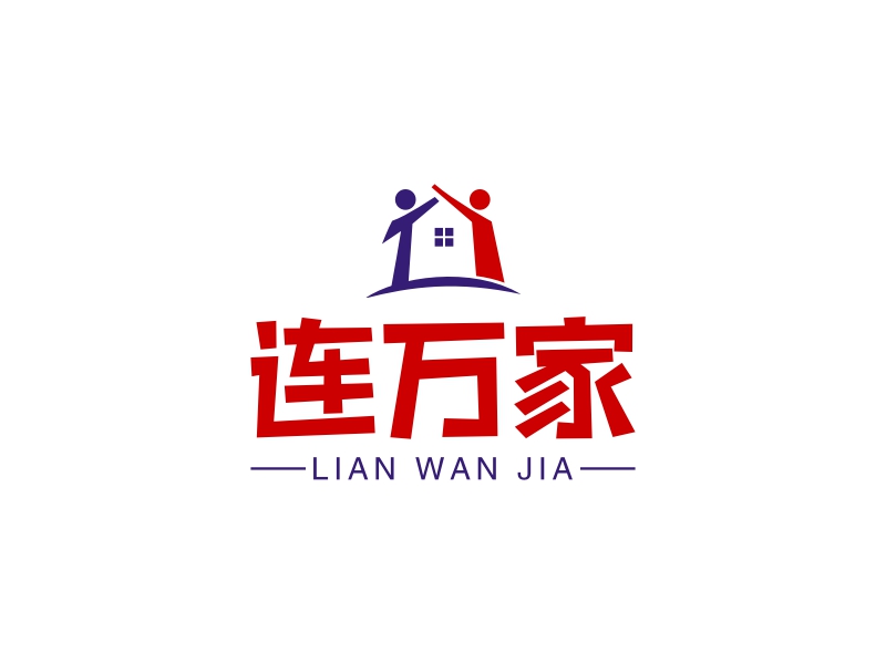 连万家logo设计 - 标小智