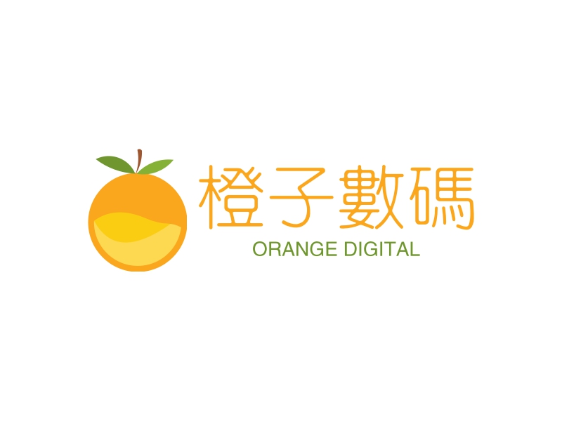 橙子数码 logo | 一键设计科技公司 logo - 标小智