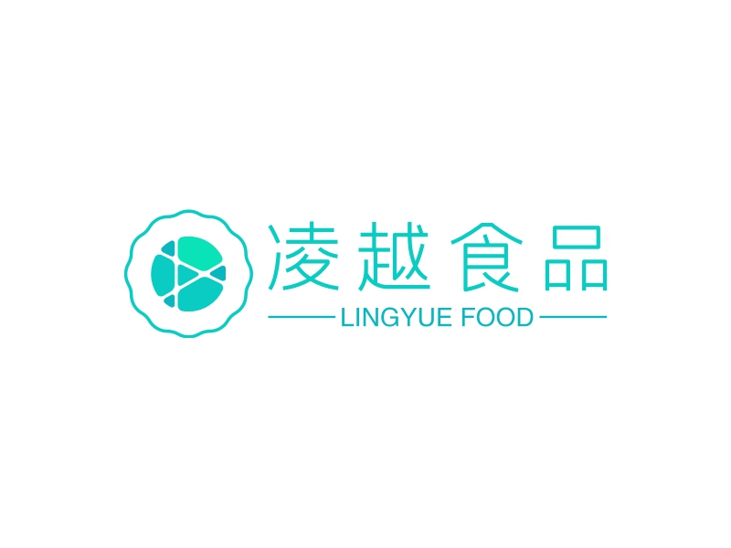 凌越食品 logo | 一键设计 logo - 标小智