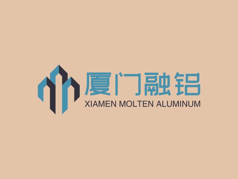 厦门融铝 logo | 一键设计能源化工 logo - 标小智