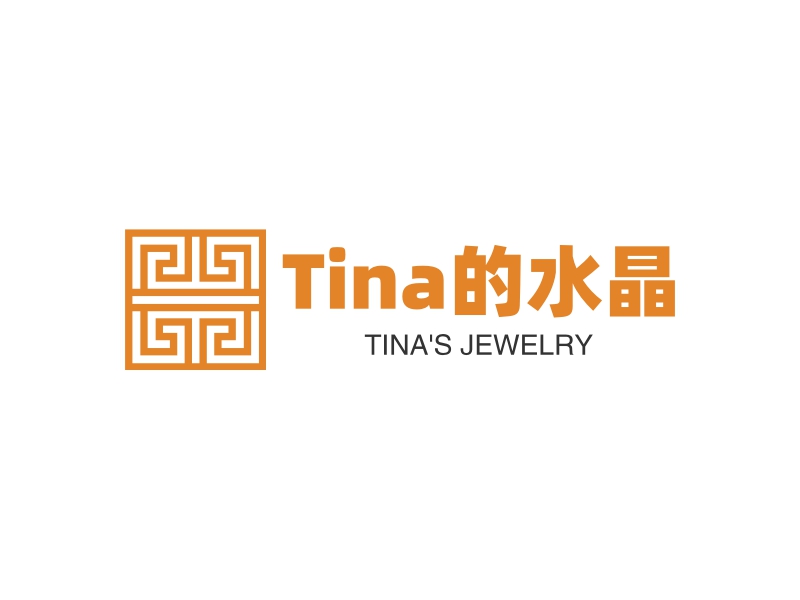 Tina的水晶logo设计 标小智