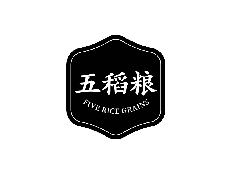 五稻粮 logo | 一键设计生态农业 logo - 标小智