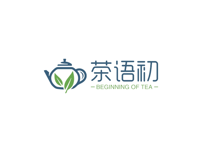 茶语初 logo | 一键设计茶叶 logo - 标小智