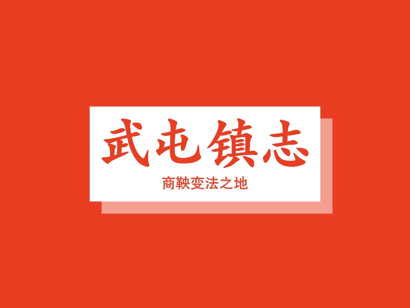 武屯镇志 logo | 一键设计 logo - 标小智