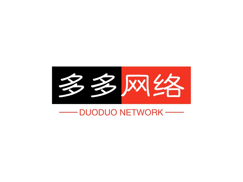 多多网络logo设计