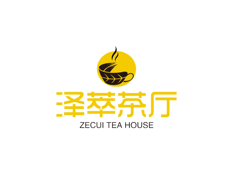 泽萃茶厅 Logo Maker - Design 泽萃茶厅 logos online