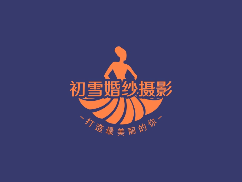 初雪婚纱摄影 Logo Maker - Design 初雪婚纱摄影 logos online