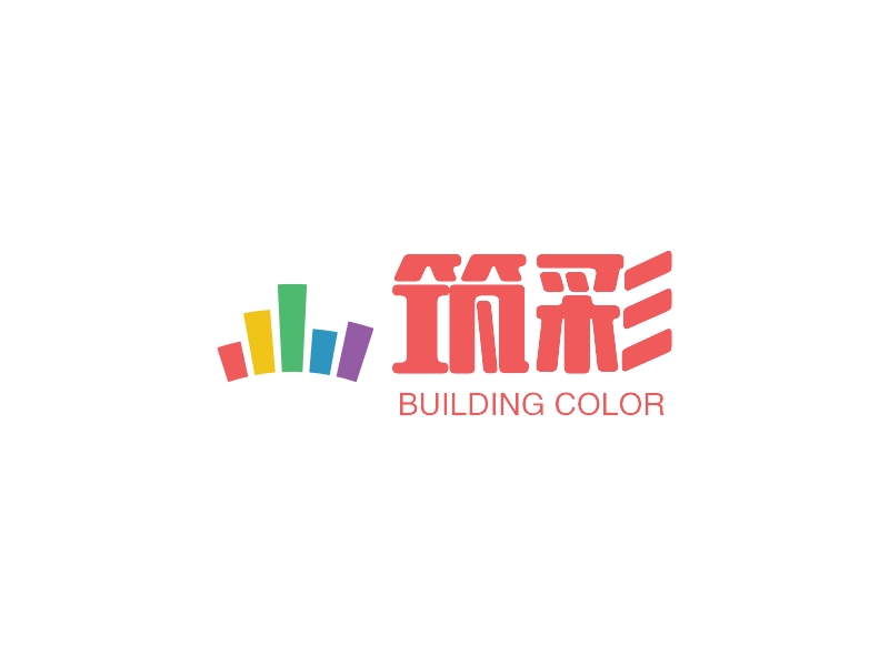 筑彩logo设计 - 标小智