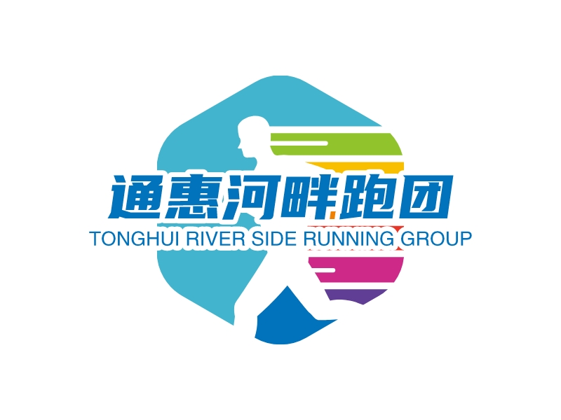 通惠河畔跑团 logo | 一键设计 logo - 标小智