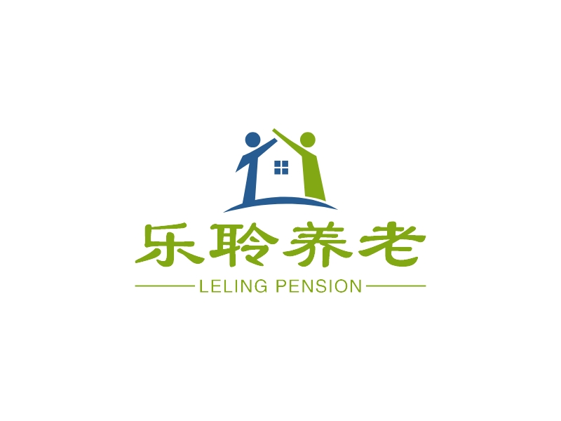 乐聆养老 logo | 一键设计 logo - 标小智