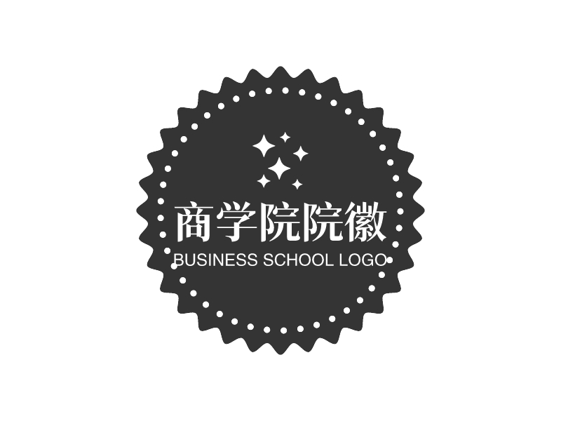 商学院院徽logo设计 - 标小智