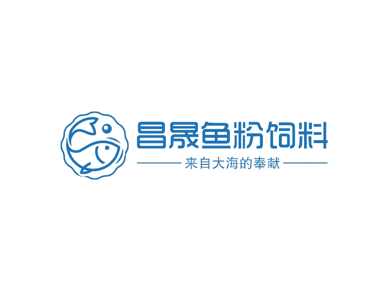 昌晟鱼粉饲料 logo | 一键设计 logo - 标小智