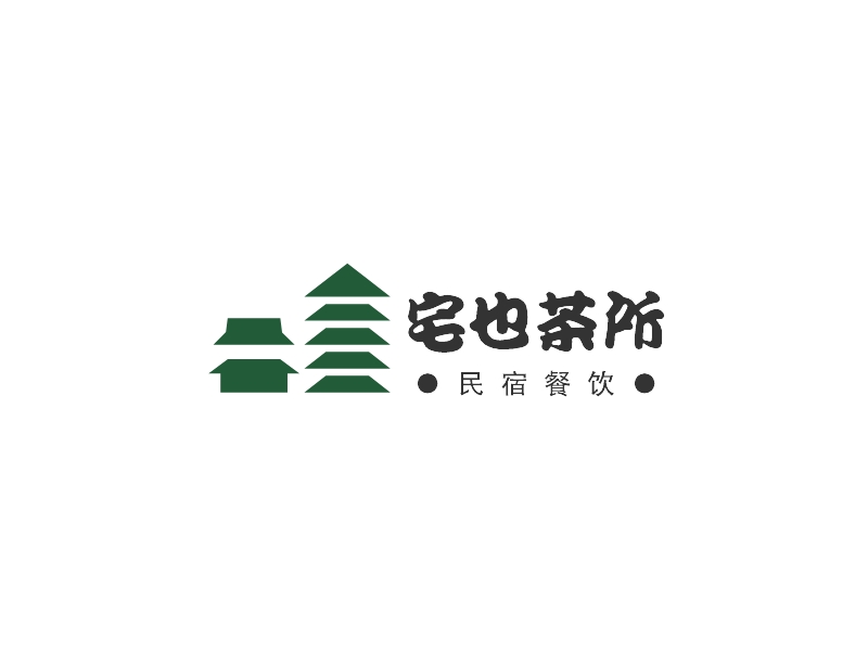 宅也茶所 Logo Maker - Design 宅也茶所 logos online