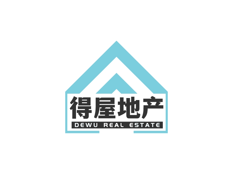 得屋地产 logo | 一键设计 logo - 标小智