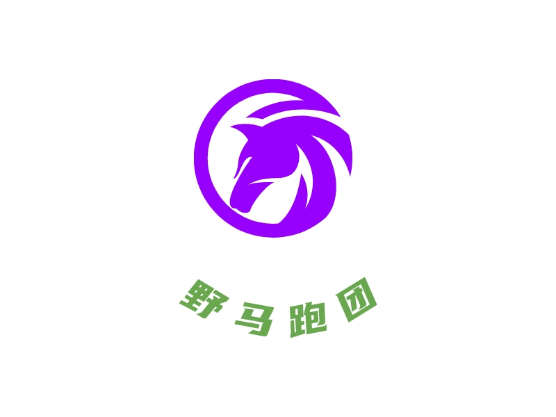 野马跑团logo设计 - 标小智