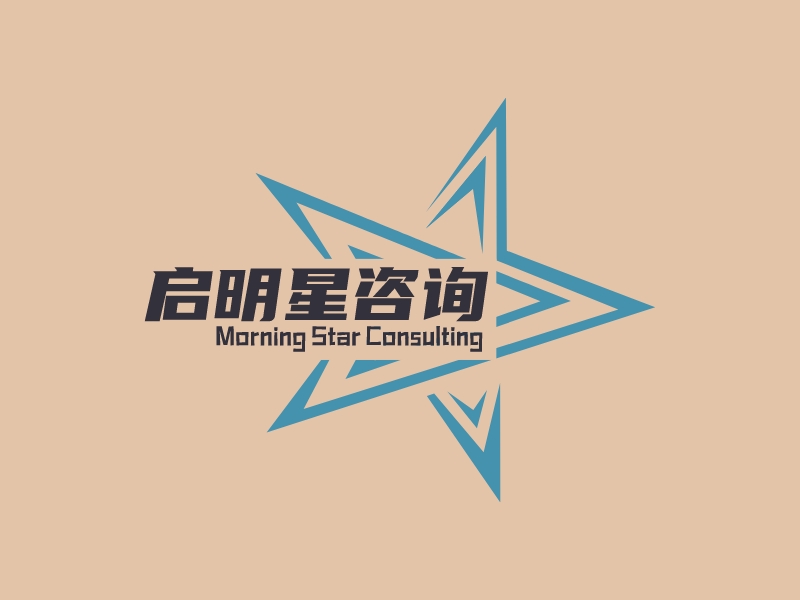 启明星咨询logo设计