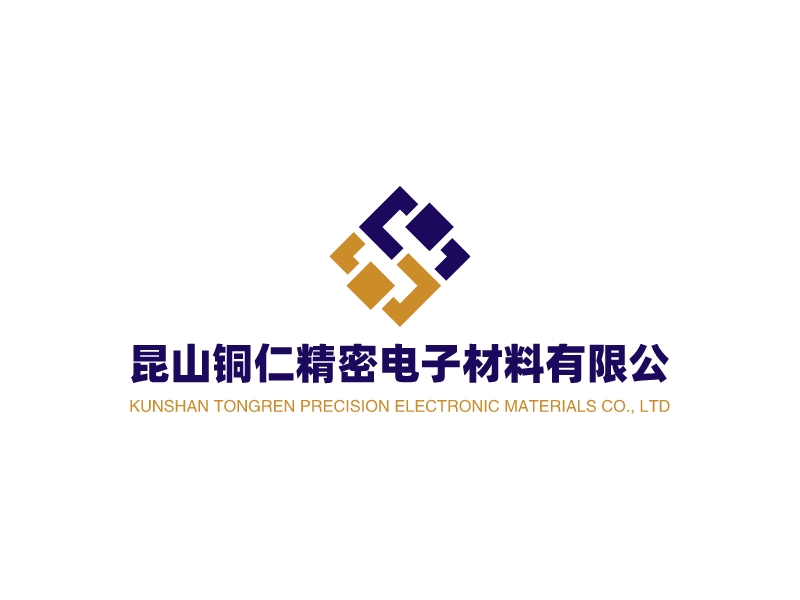 昆山铜仁精密电子材料有限公 logo | 一键设计电子 logo - 标小智