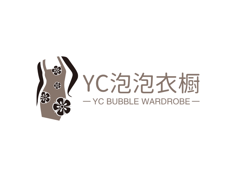 YC泡泡衣橱 logo | 一键设计 logo - 标小智
