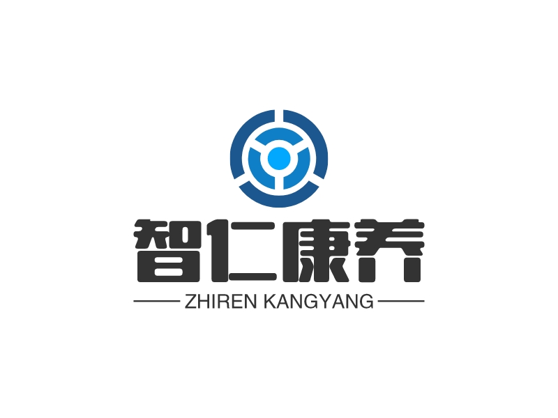 智仁康养logo设计 - 标小智