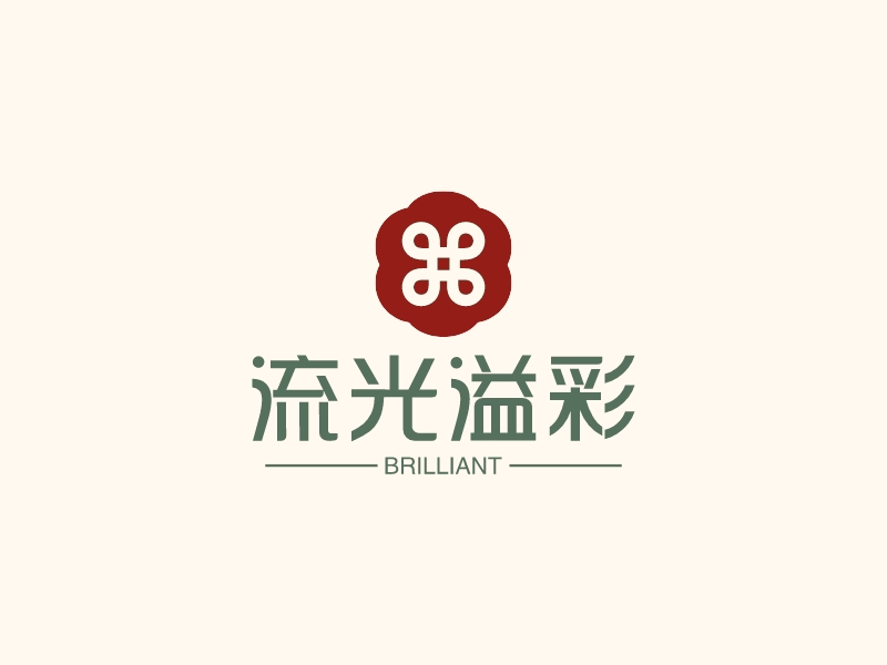 流光溢彩 logo | 一键设计 logo - 标小智