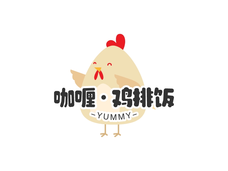 咖喱·鸡排饭 Logo Maker - Design 咖喱·鸡排饭 logos online