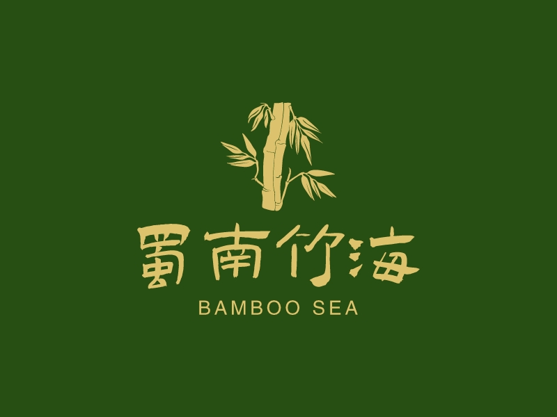 蜀南竹海LOGO设计
