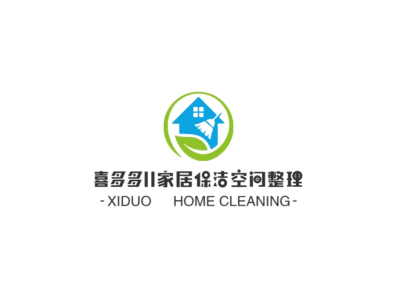 喜多多||家居保洁  空间整理 Logo Maker - Design 喜多多||家居保洁  空间整理 logos online