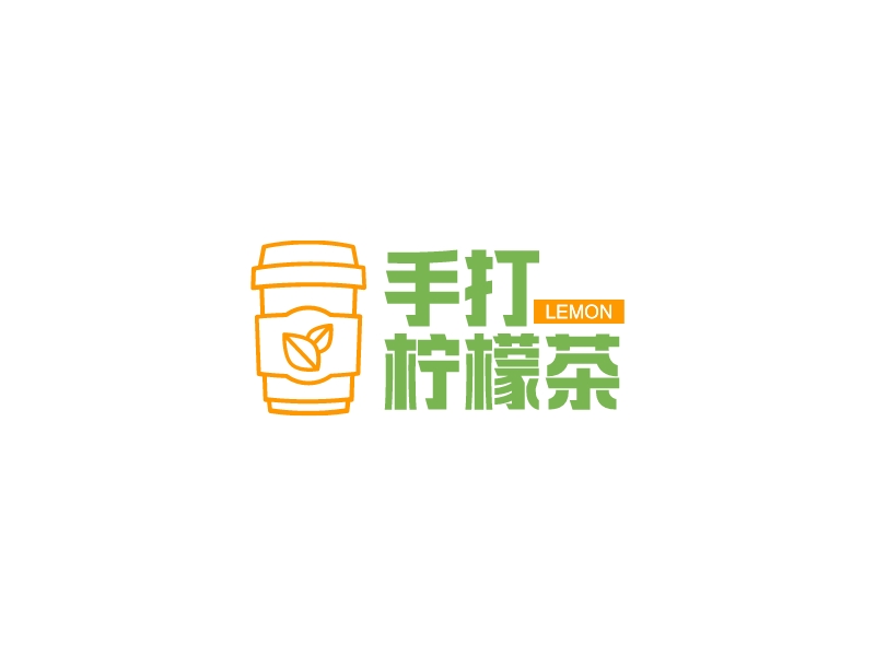 手打 柠檬茶 Logo Maker - Design 手打 柠檬茶 logos online