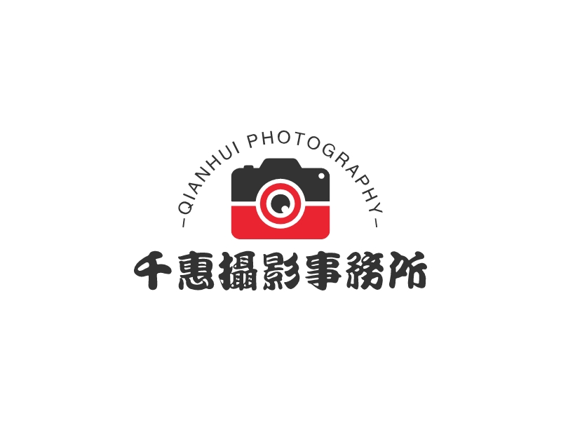 千惠摄影事务所logo设计