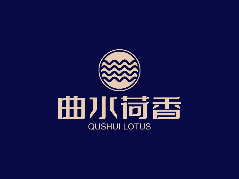 曲水荷香 Logo Maker - Design 曲水荷香 logos online