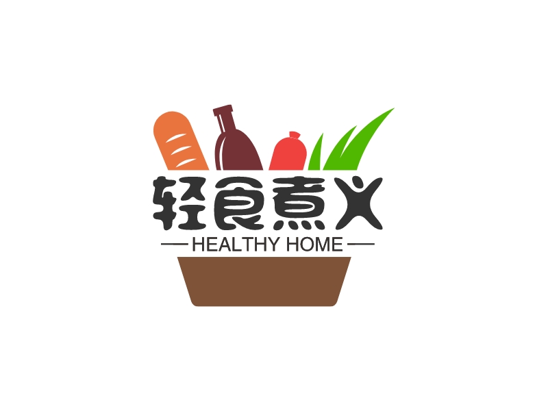 轻食煮义 Logo Maker - Design 轻食煮义 logos online