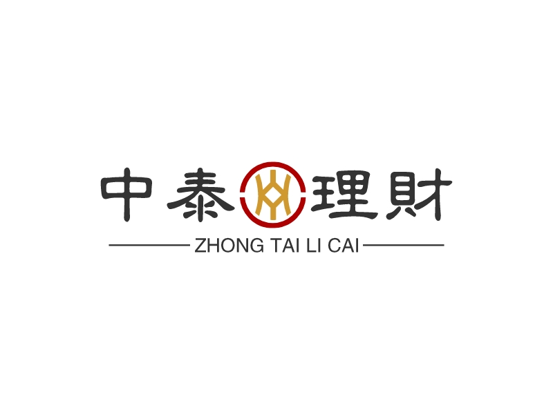 中泰 理财LOGO设计