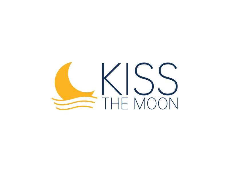 Kiss the MoonLOGO设计