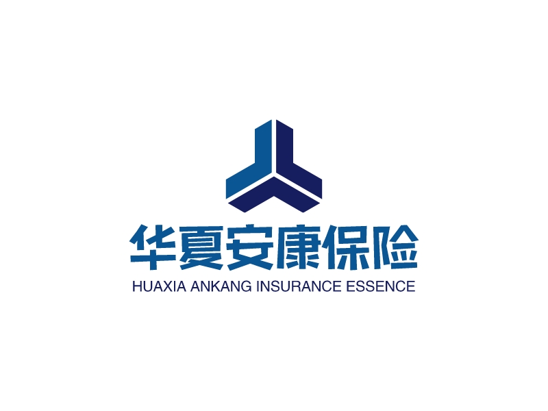 华夏安康保险logo设计