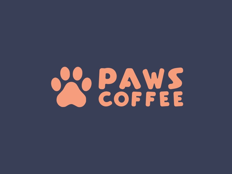 paws coffeeLOGO设计