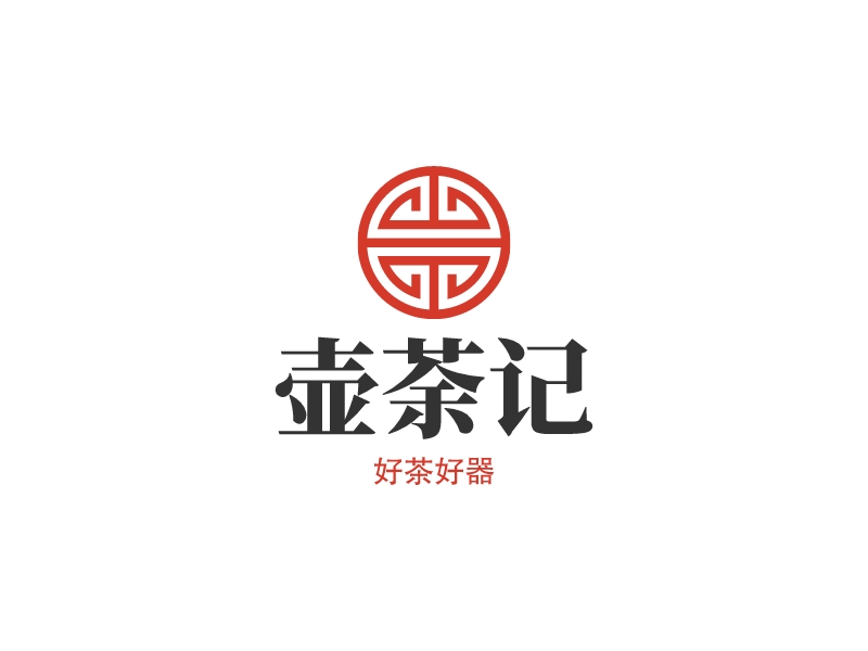壶荼记logo设计
